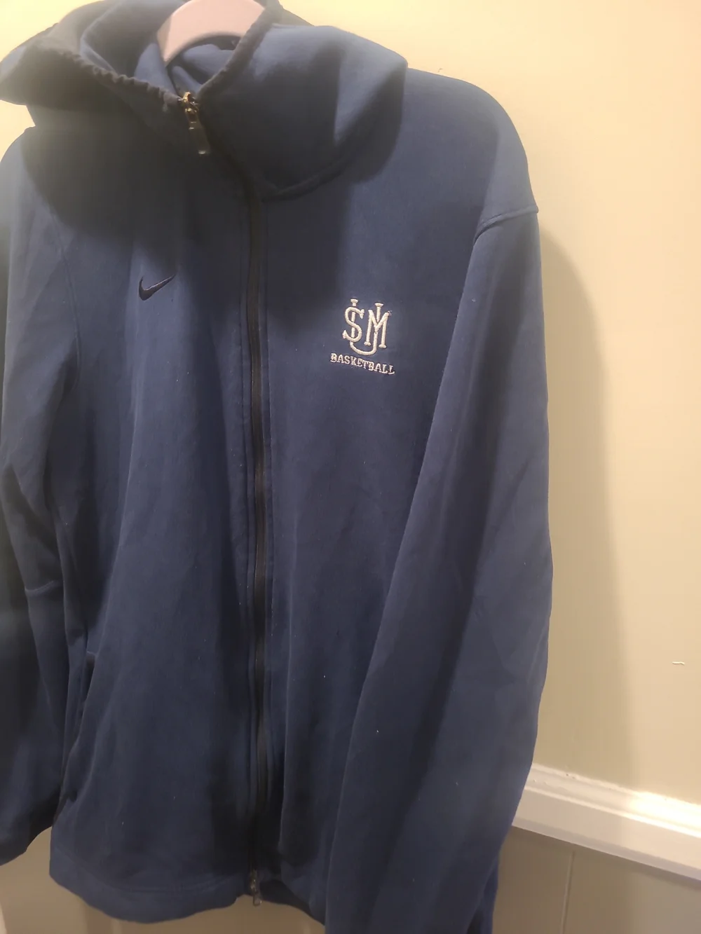 Nike Men's Showtime Full Zip Hoodie LT Custom Embroidery